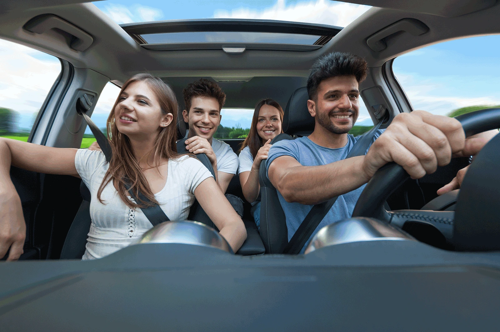 Gemeinsam unterwegs – Bildmotiv der Fahrschule EasyDrive